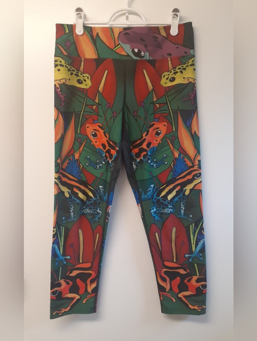 Funky Eagle Rock Werkshop 'Jungle Theme' patterned leggings - size large